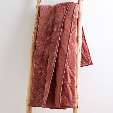 Levtex Home Abruzzi Plum Quilted Throw