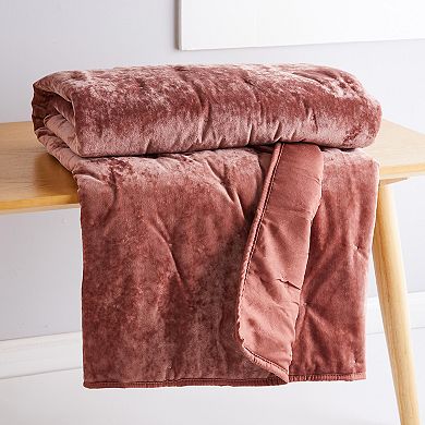 Levtex Home Abruzzi Plum Quilted Throw