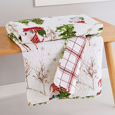 Levtex Home Gnome Forest Quilted Throw