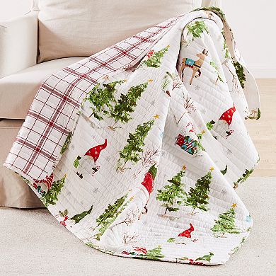 Levtex Home Gnome Forest Quilted Throw