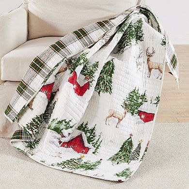 Levtex Home Tatum Pines Quilted Throw