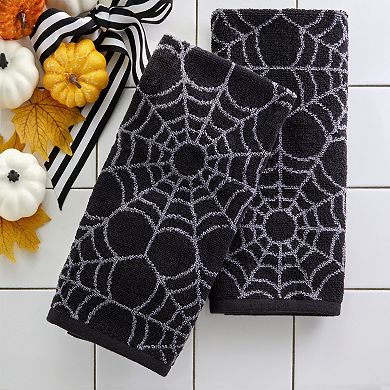 SKL Home Spider Web 2-piece Hand Towel Set