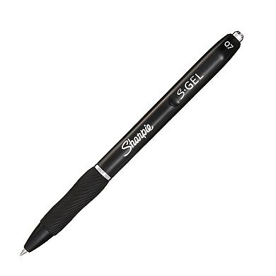 Sharpie Fine Point Permanent Markers with Bonus S-Gel Pen Set