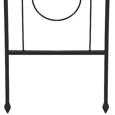 Sunnydaze 2-Piece Arched Wall Trellis with Flowerpot Supports - 48 in