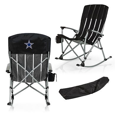 NFL Dallas Cowboys Outdoor Rocking Camping Chair