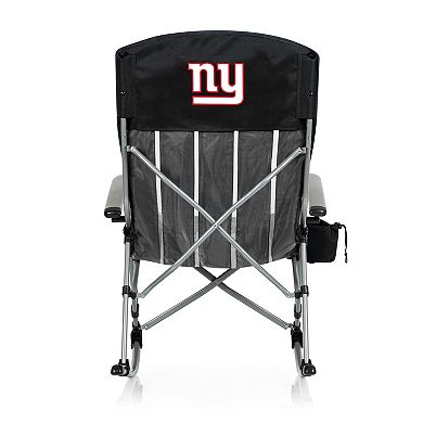 NFL New York Giants Outdoor Rocking Camping Chair