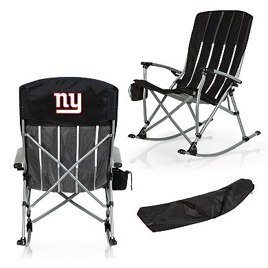 NFL New York Giants Outdoor Rocking Camping Chair
