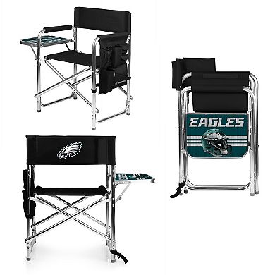 NFL Philadelphia Eagles Sports Chair with Side Table