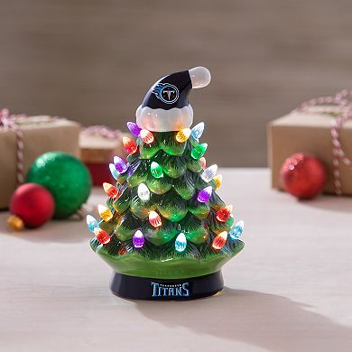 Evergreen Enterprises Tennessee Titans 8" LED Ceramic Christmas Tree