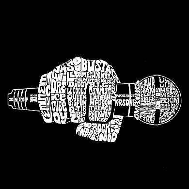 90's Rappers - Men's Word Art Long Sleeve T-Shirt