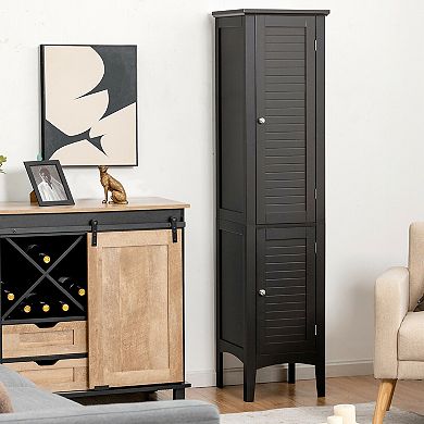 Freestanding Bathroom Storage Cabinet for Kitchen and Living Room