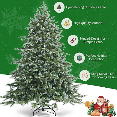 Artificial Christmas Spruce Hinged Tree