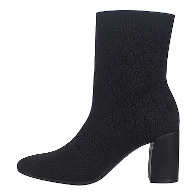 Impo Vyra Women's Stretch Knit Ankle Boots