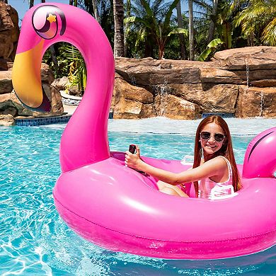 Tube Runner Motorized Flamingo Pool Float Special Edition