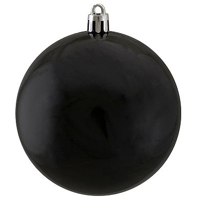 Northlight 32-Pack Black Shatterproof Shiny Christmas Ball Ornaments