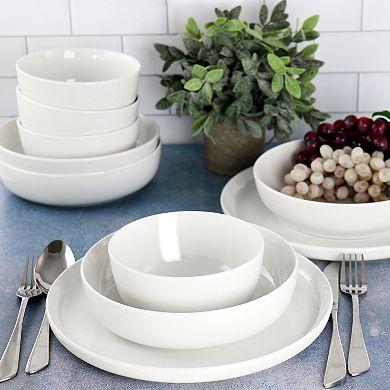 Gibson Home Avisala 12 Piece Fine Ceramic Dinnerware Set