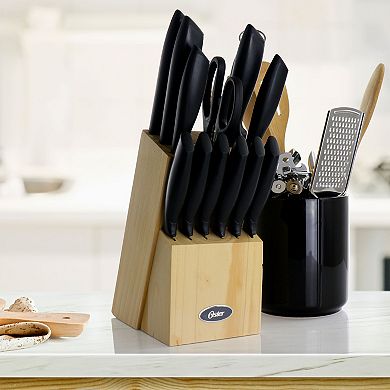 Gibson Home Westminster 23 Piece Carbon Stainless Steel Cutlery Set with Kitchen Tools