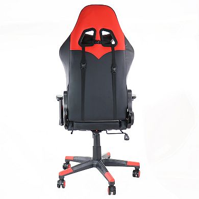 GameFitz Gaming Chair in Black and Red