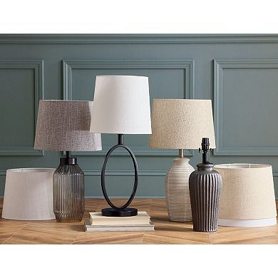 Modified Drum Off-White Lamp Shade