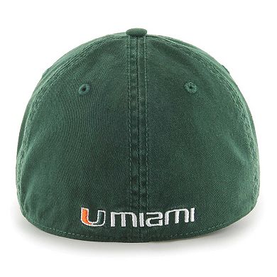 Men's '47 Green Miami Hurricanes Franchise Fitted Hat