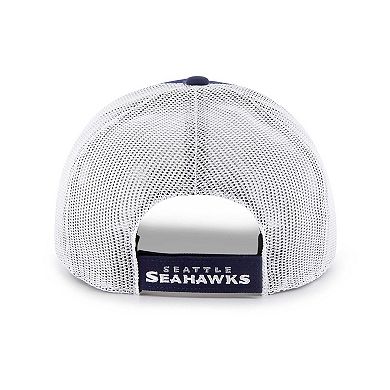 Men's '47 Navy/White Seattle Seahawks Drifter Adjustable Trucker Hat