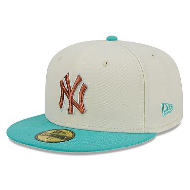 Men's New Era White New York Yankees City Icon 59FIFTY Fitted Hat