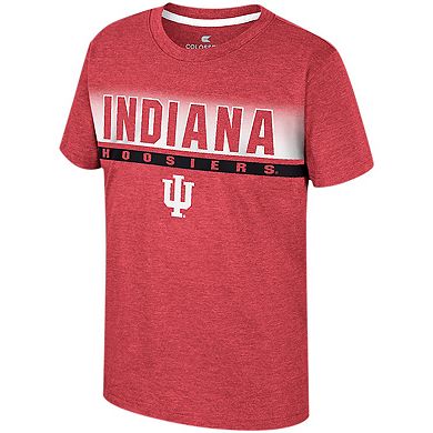 Youth Colosseum Crimson Indiana Hoosiers Finn T-Shirt