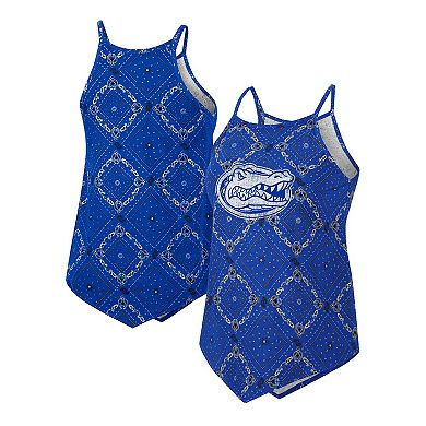 Women's Colosseum x Wrangler Royal Florida Gators Bandana Tank Top