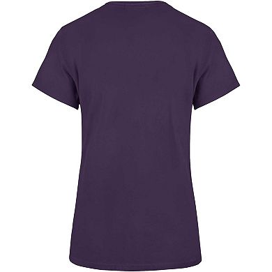 Women's '47 Purple Minnesota Vikings Pep Up Frankie T-Shirt