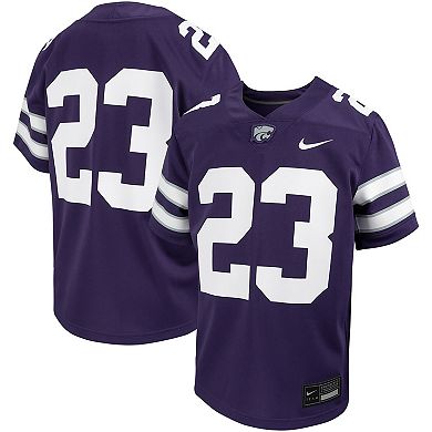 Youth Nike #23 Purple Kansas State Wildcats Untouchable Replica Game Jersey