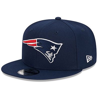 Unisex New Era  Navy New England Patriots The NFL ASL Collection by Love Sign Side Patch 9FIFTY Snapback Hat