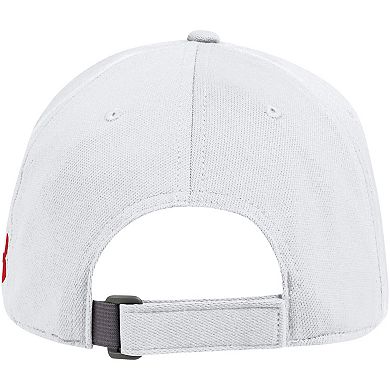 Men's Under Armour White Texas Tech Red Raiders Special Game Blitzing Iso-Chill Adjustable Hat