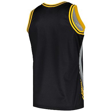 Men's Mitchell & Ness Black Pittsburgh Steelers Big Face 7.0 Fashion Tank Top