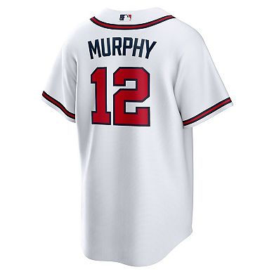 Men's Nike Sean Murphy White Atlanta Braves Replica Player Jersey