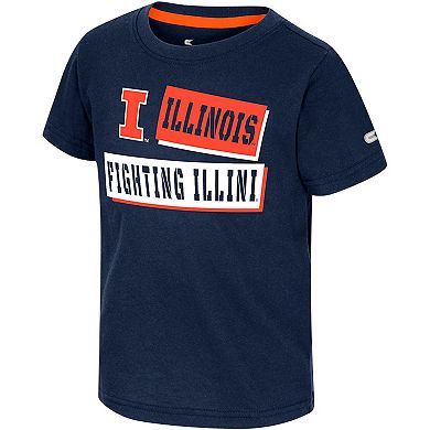 Toddler Colosseum Navy Illinois Fighting Illini No Vacancy T-Shirt
