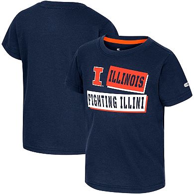 Toddler Colosseum Navy Illinois Fighting Illini No Vacancy T-Shirt