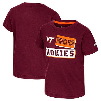 Toddler Colosseum Maroon Virginia Tech Hokies No Vacancy T-Shirt