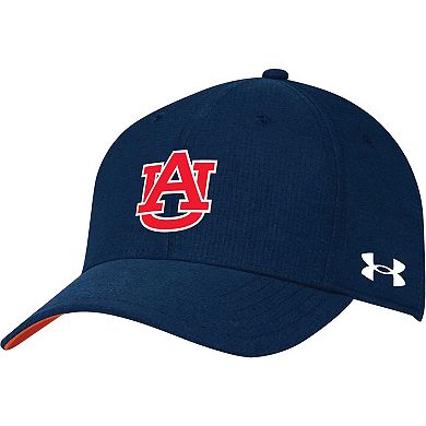 Men's Under Armour Navy Auburn Tigers CoolSwitch AirVent Adjustable Hat