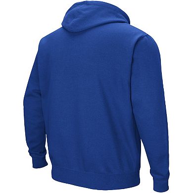 Men's Colosseum Royal BYU Cougars Sunrise Pullover Hoodie