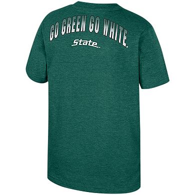 Youth Colosseum Green Michigan State Spartans Finn T-Shirt