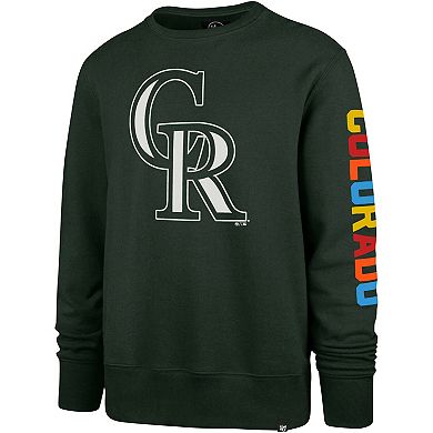 Men's '47 Green Colorado Rockies City Connect Legend Headline Pullover Sweatshirt