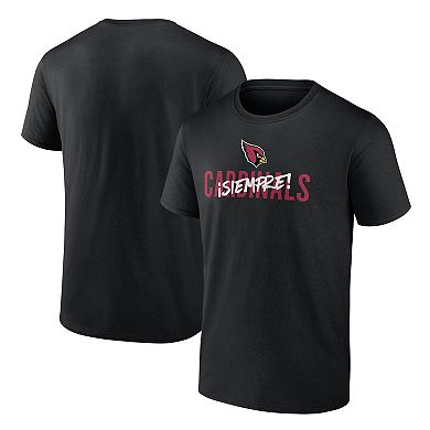 Men's Fanatics Branded Black Arizona Cardinals Siempre T-Shirt