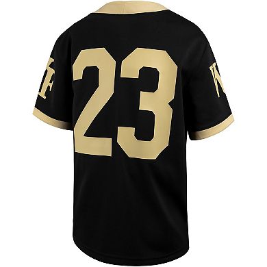 Youth Nike #23 Black Wake Forest Demon Deacons Untouchable Replica Game Jersey