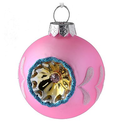 National Tree Company Teal, Pink, & Pearl Glass Mini Ornaments 12-piece Set