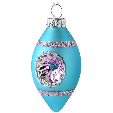 National Tree Company Teal, Pink, & Pearl Glass Mini Ornaments 12-piece Set