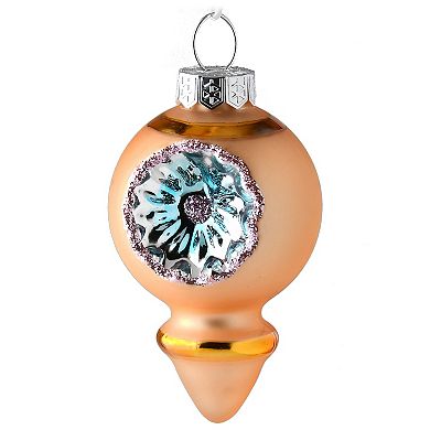 National Tree Company Teal, Pink, & Pearl Glass Mini Ornaments 12-piece Set