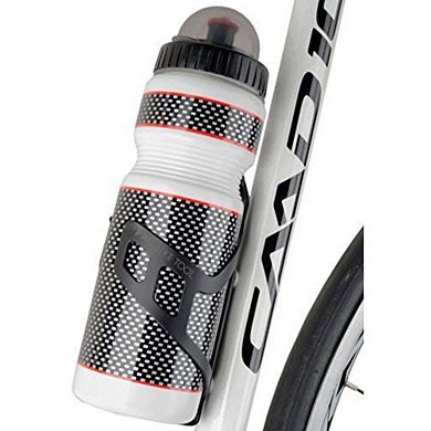 Bicycle Water Bottle Cage With Secure Retention System For Road And Mountain Bikes