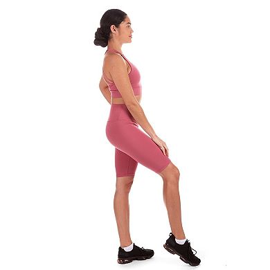 Scrunch Butt Stitch Bum Enhancing Knee Length Athletic Short