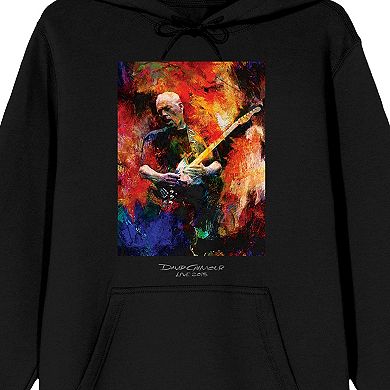 Men's David Gilmour Painted Artist Graphic Hoodie