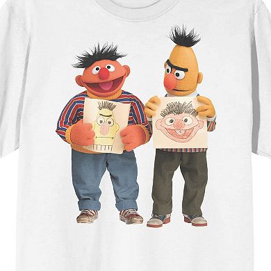 Men's Sesame Street Bert And Ernie Short Sleeve Graphic Tee